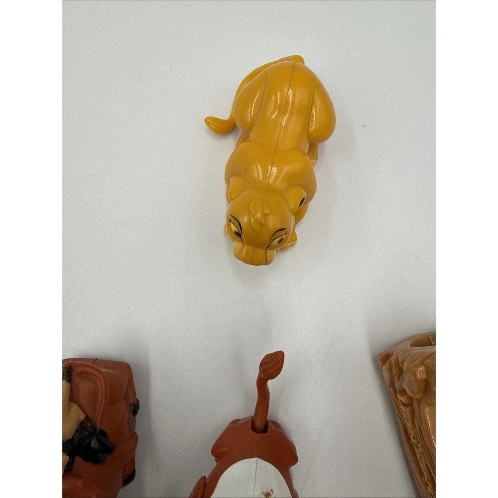 1990s VTG Disney The Lion King Lot of 8 Action Figure Burger King Happy Meal Toy